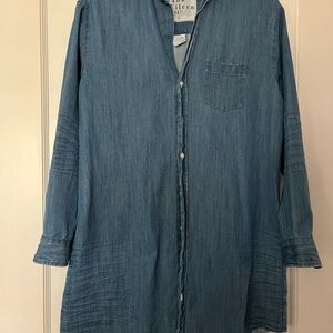 Frank & Eileen Classic Blue Shirt Dress